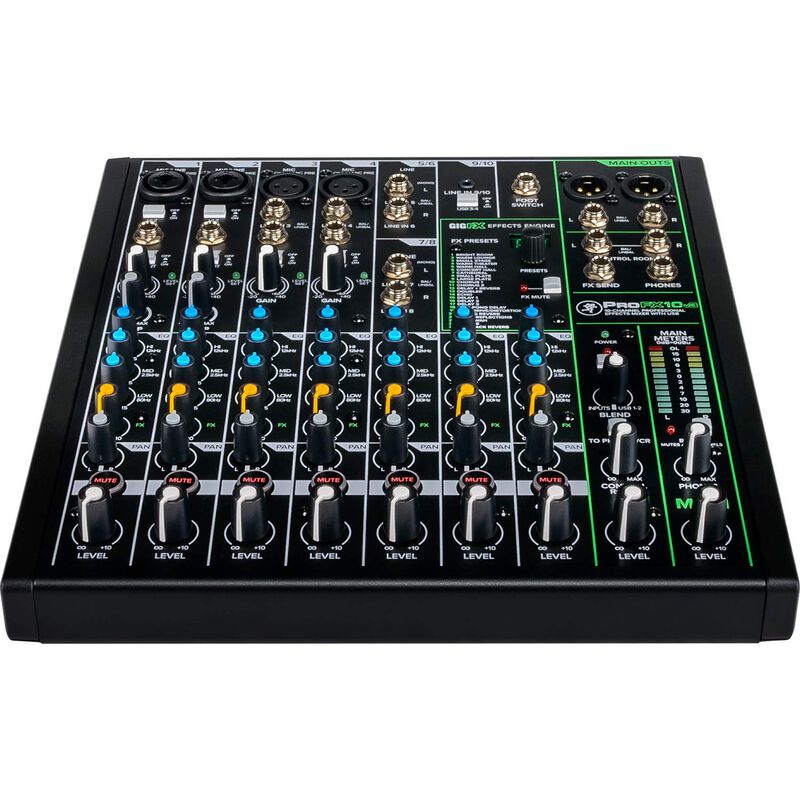Mezclador Mackie Profx10v3 De 10 Canales Con Us... image number null
