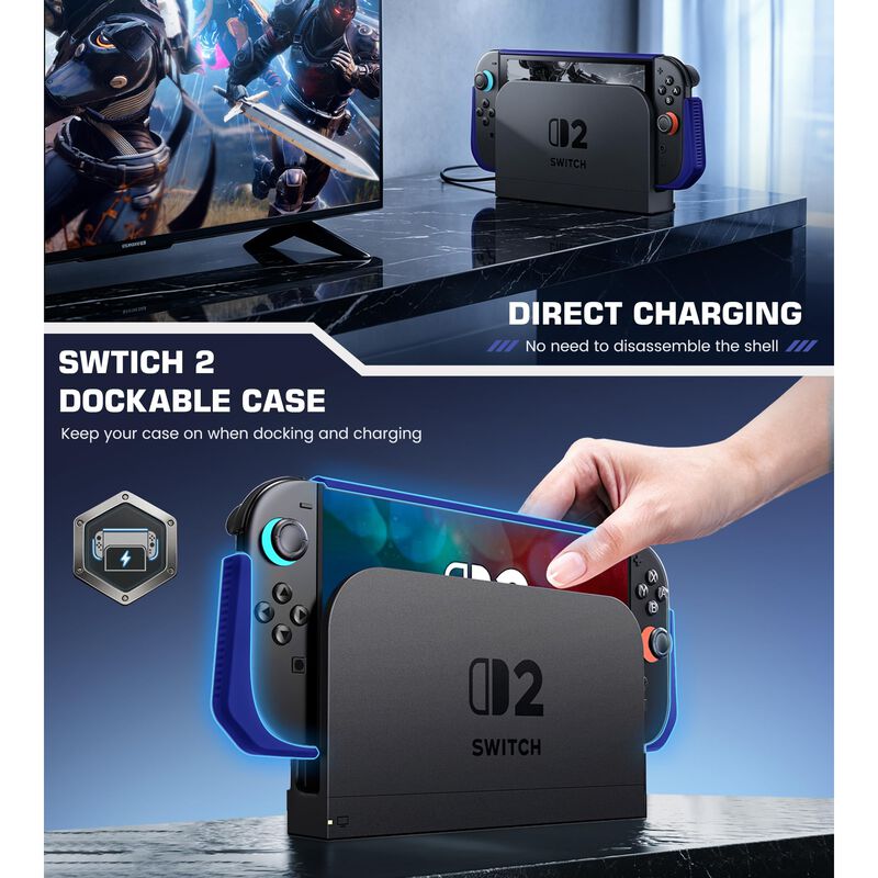 Funda para Nintendo Switch 2 Ninabxy con Agarre... image number null