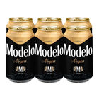 Cerveza Modelo Negra Lata Six Pack 355 ml