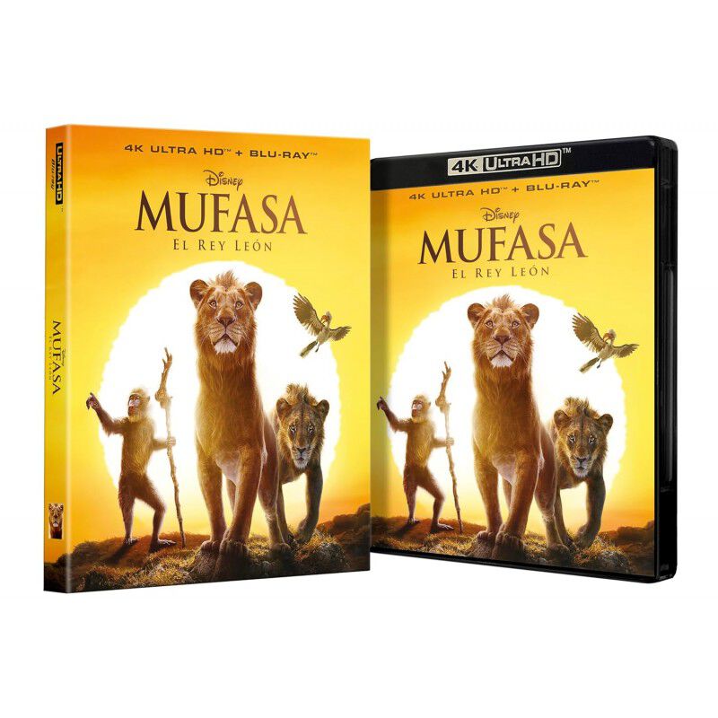 Mufasa: El Rey Le&oacute;n [4K UHD, Blu-ray] (2024) image number null