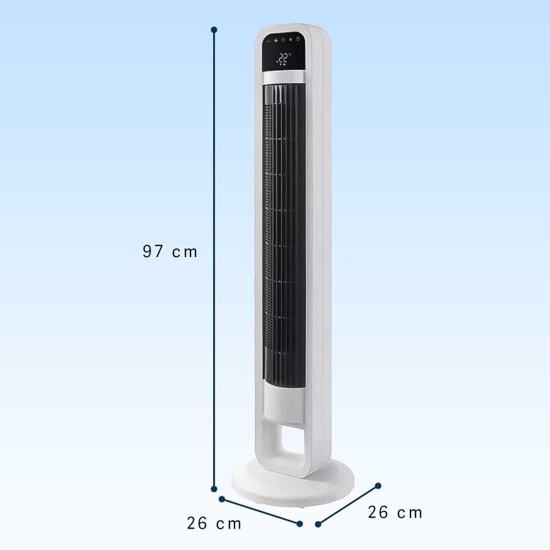 Omnibreeze Ventilador De Torre Funciona Con Ale... image number null