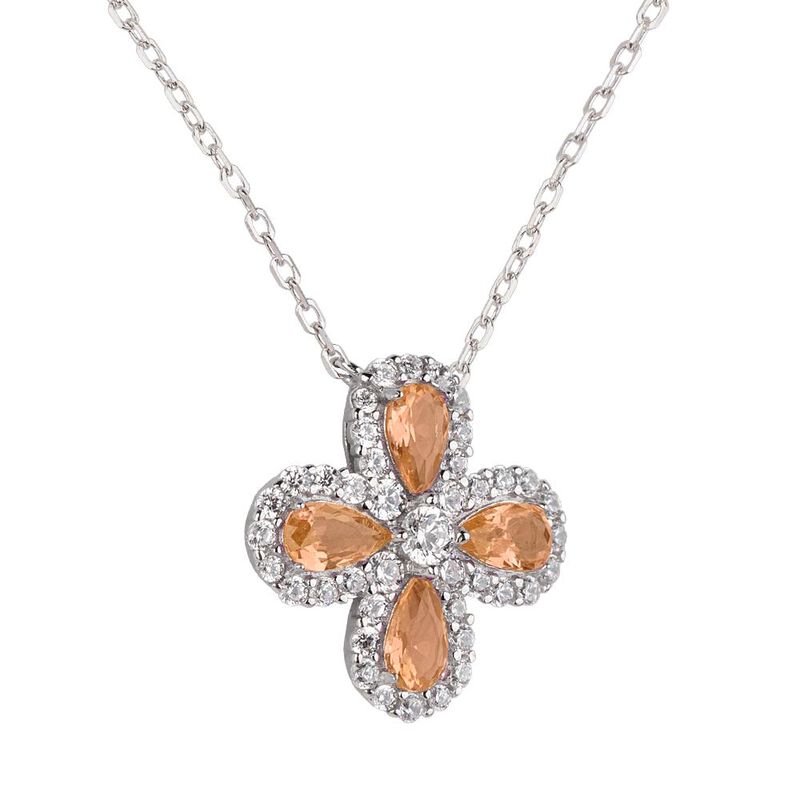 Collar Aina LuckyLy Plata .925 con Zirconia C&uacute;b... image number null