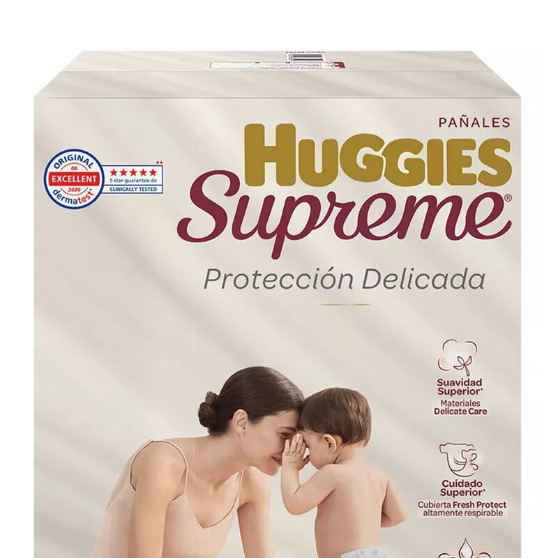 Pa&ntilde;ales Huggies Supreme  Etapa 5 Unisex 120pz image number null