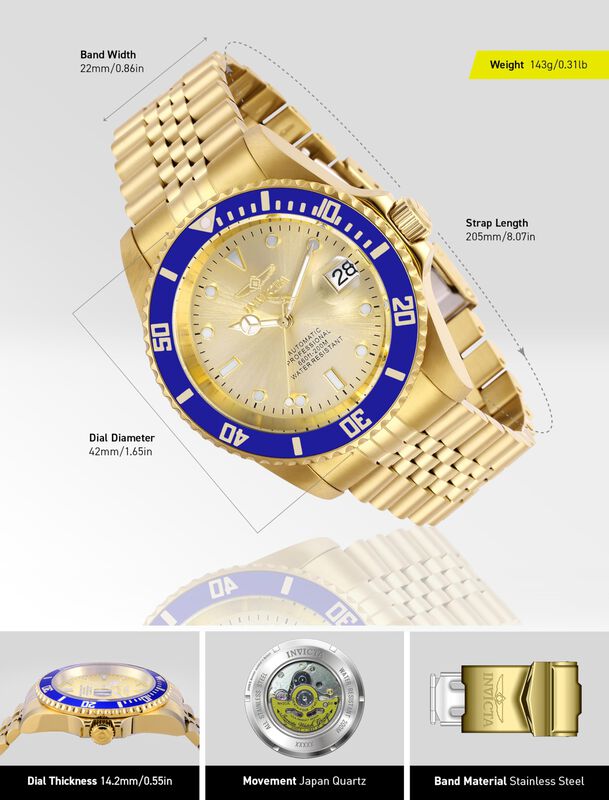 Reloj Invicta Pro Diver 42mm Automatic Para Hom... image number null
