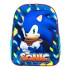 Mochila Edición Sonic, Color Azul, Licencia Oficial Tamaño chico