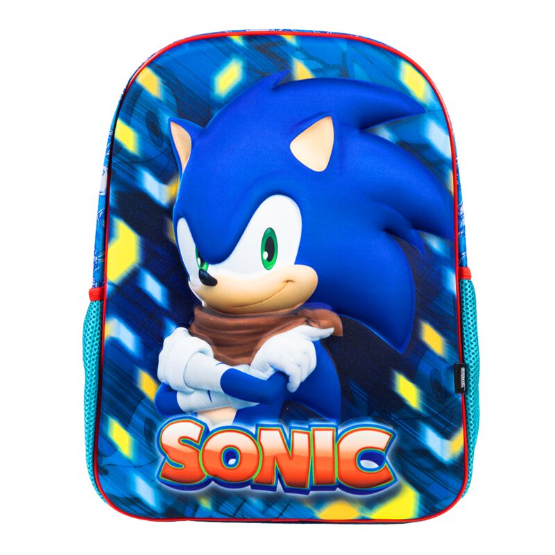 Mochila Edición Sonic, Color Azul, Licencia Ofi... image number null