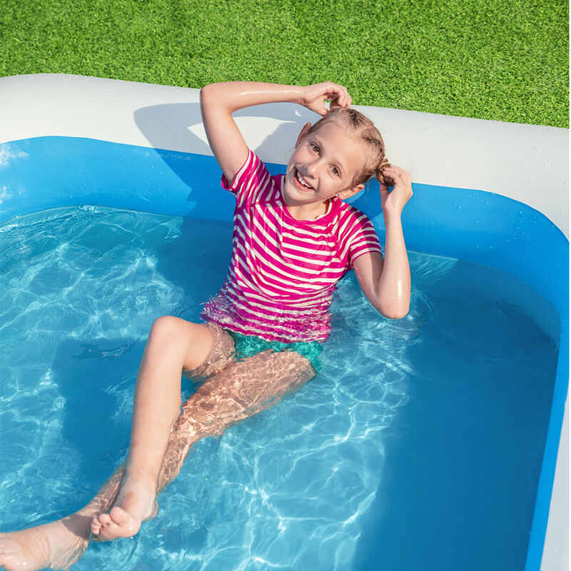 Alberca Inflable Rectangular Infantil Piscina B... image number null