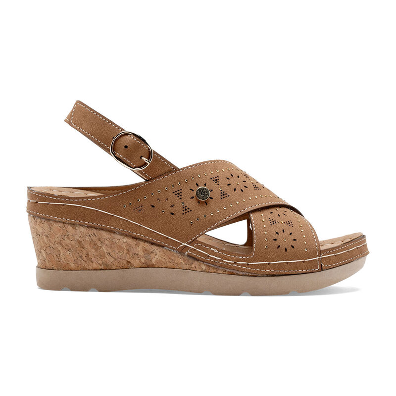 Mora Tierra Sandalia Camel Para Mujer 147652ce image number null