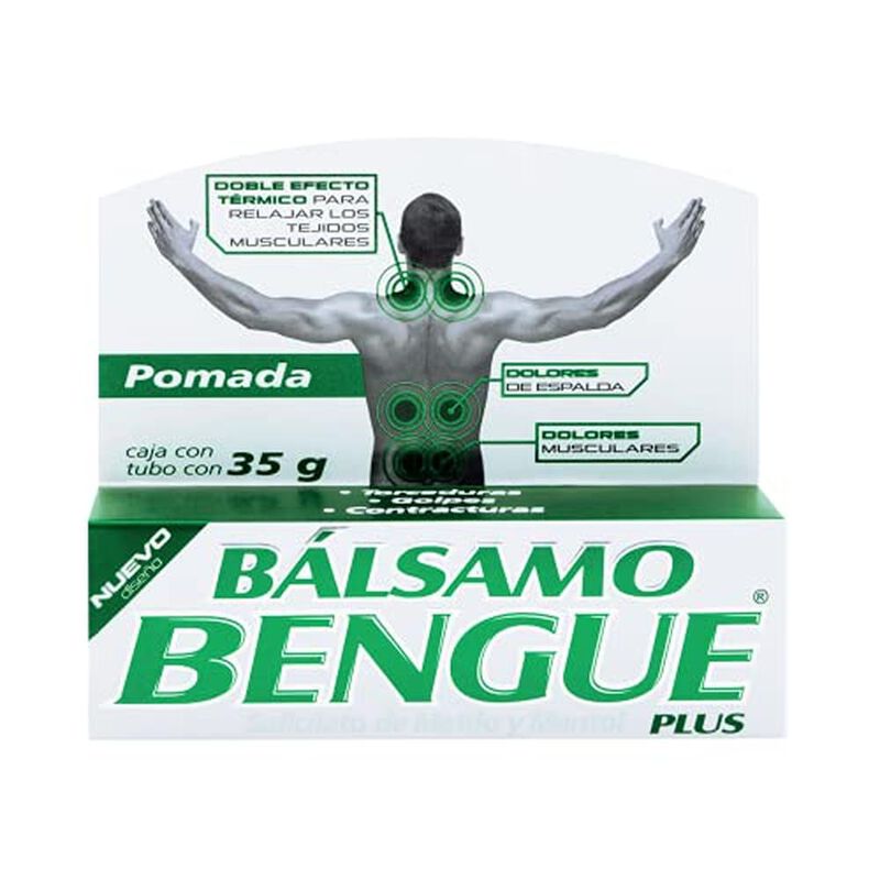 Bengue b&aacute;lsamo plus con 35 g de pomada image number null