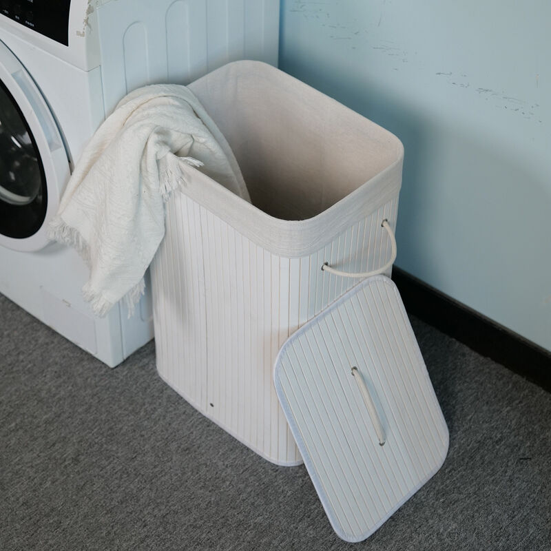 Cesto Plegable para Ropa Lo Necesito Bamb&uacute; Natu... image number null