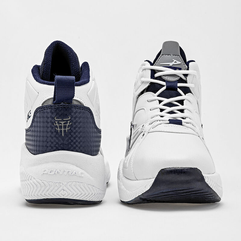 Pontiac Tenis deportivo para hombre. Blanco mar... image number null