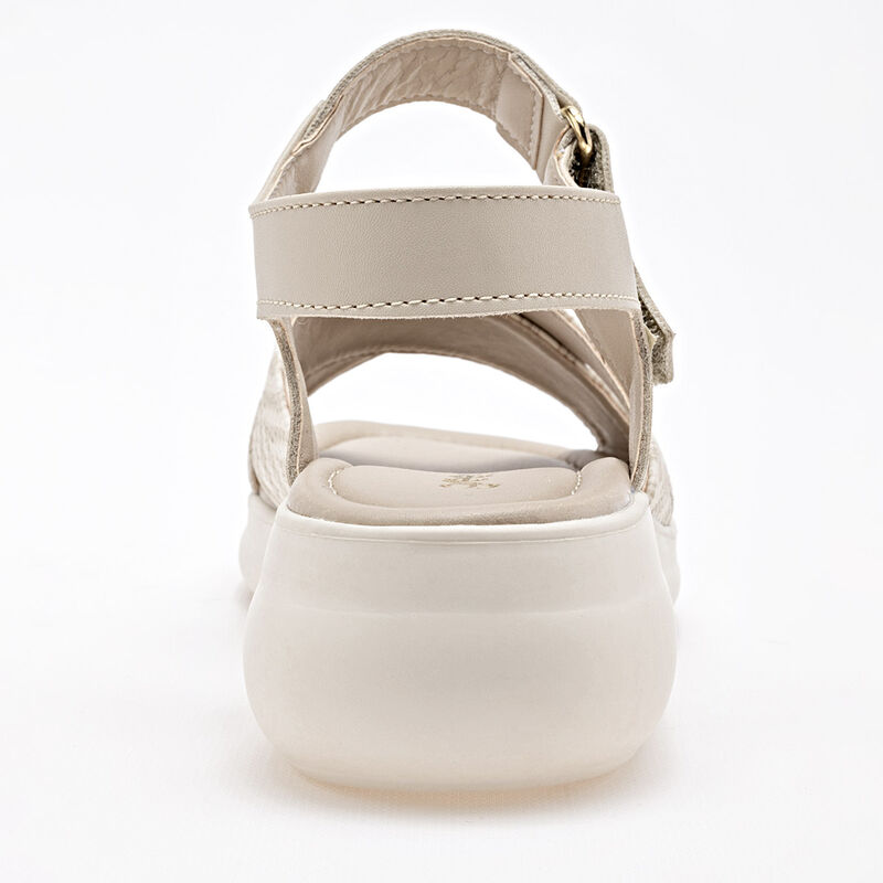 Green Love Sandalia para mujer beige image number null