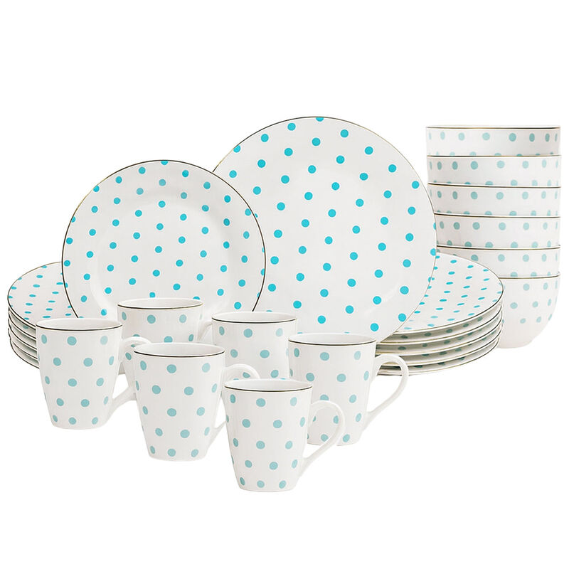 Vajilla Aalis para 6 Personas - Cer&aacute;mica Blanca... image number null