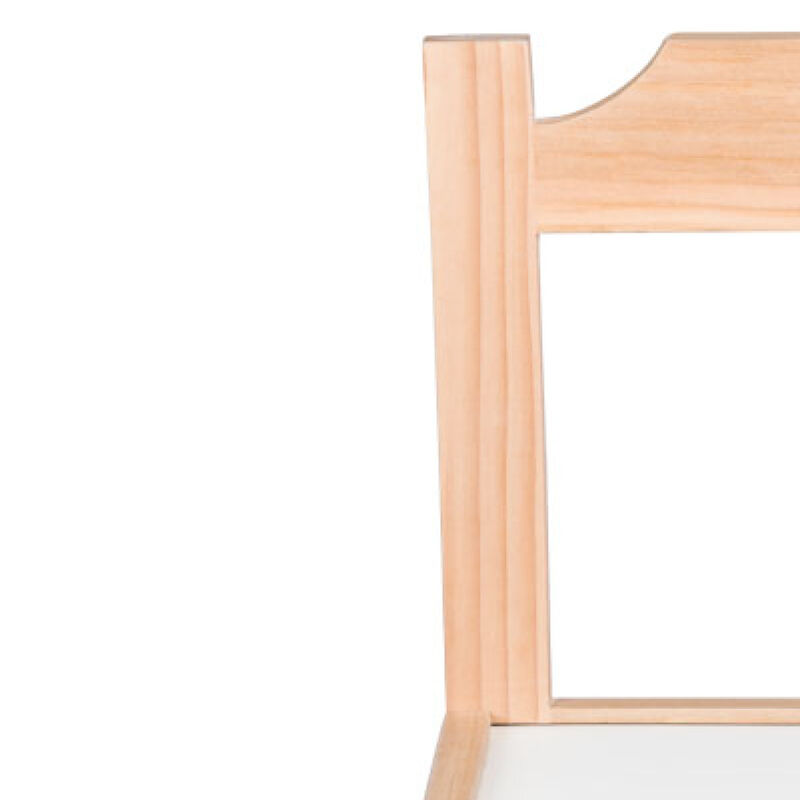 Duduk Silla de Madera Barnizada para Ni&ntilde;os Pequ... image number null