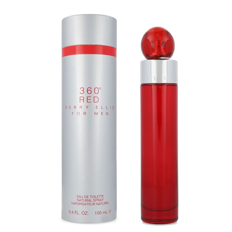 360&ordm; Red 100 Ml Edt Spray image number null