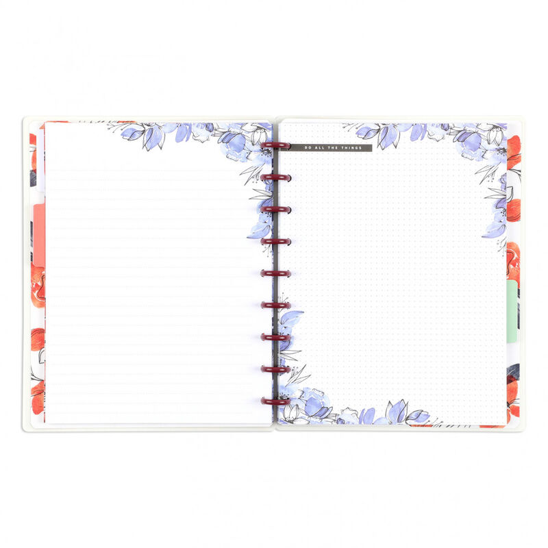 Cuaderno Happy Planner Cl&aacute;sico Con Cuadr&iacute;cula D... image number null