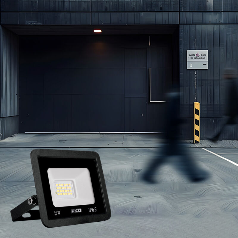 Pack de 4 reflectores LED Aksi 20W Sensor de Mo... image number null