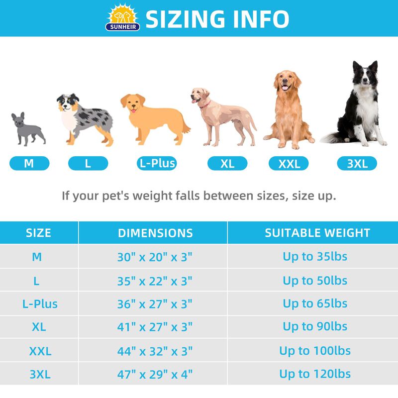 Cama Ortop&eacute;dica Para Perros Sunheir, Extra Gran... image number null