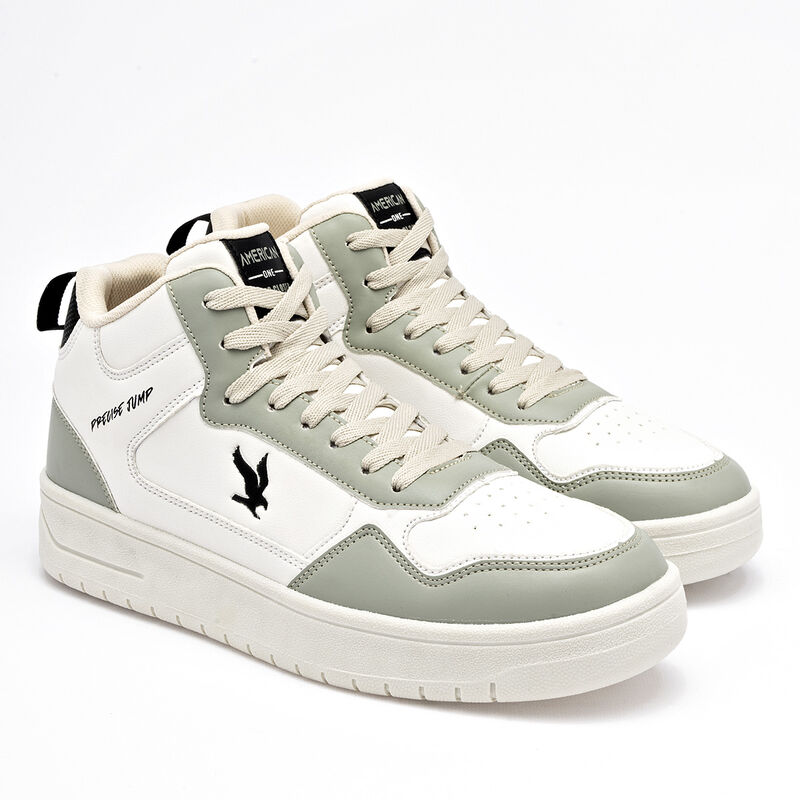 American Fire tenis para hombre blanco verde co... image number null