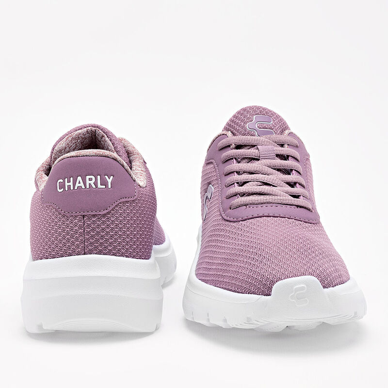 Charly Tenis deportivo para mujer rosa, running image number null