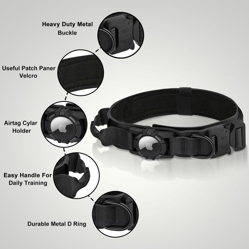 Collar T&aacute;ctico Para Perro Agpets Xl Compatible ... image number null