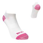 Wilson 5 Pares de Liner para Mujer, Color Blanco con Piqué Punta y Talón ,Talla Unitalla, Sin felpa
