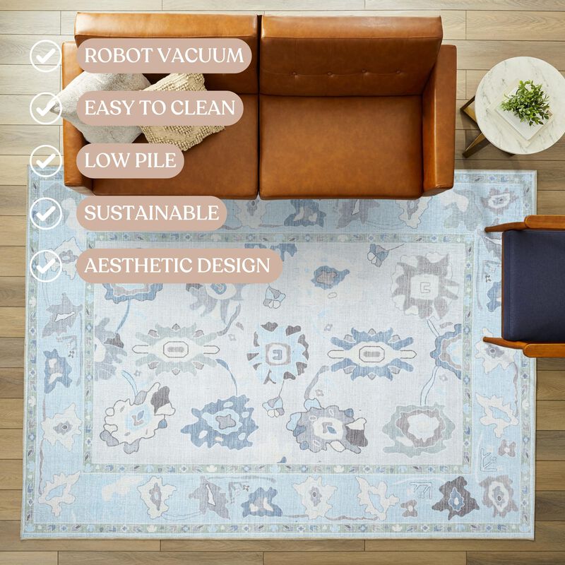 Alfombra Lavable Fame Living 230x183 Cm Crema A... image number null