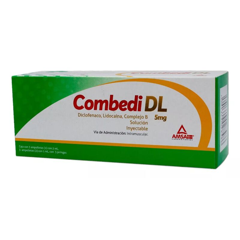 Combedi Dl 6 Ampolletas 5mg image number null