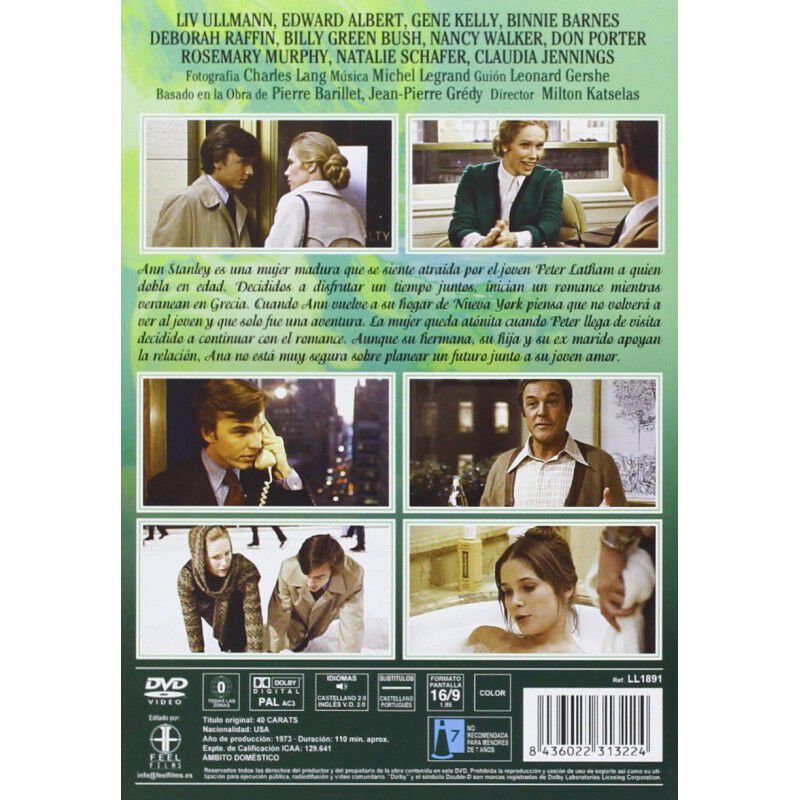 40 Quilates [dvd] (1973) 40 Carats image number null