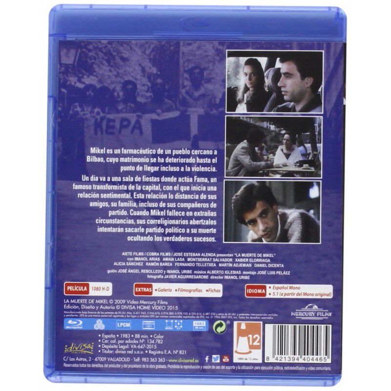 La muerte de Mikel [Blu-ray] image number null