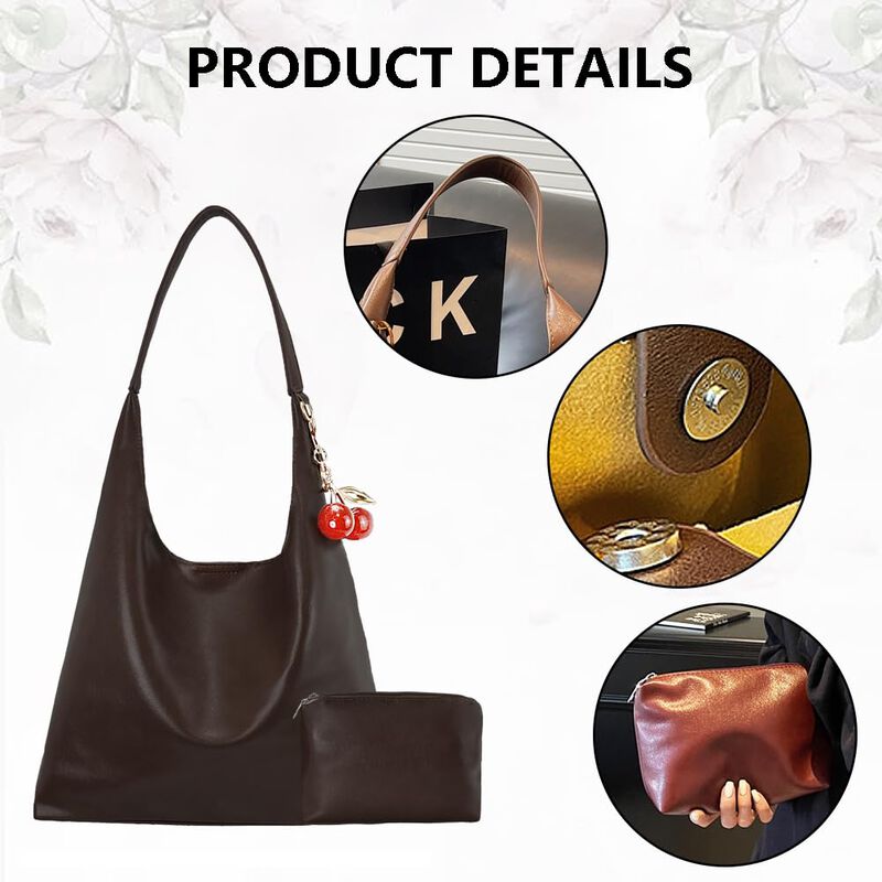 Bolso De Mano Songkedora 40 cm Vegano Estilo Ho... image number null