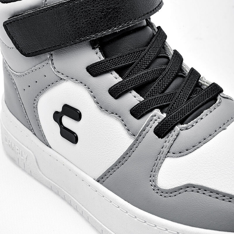 Charly tenis para ni&ntilde;o  blanco gris cod 139679-... image number null