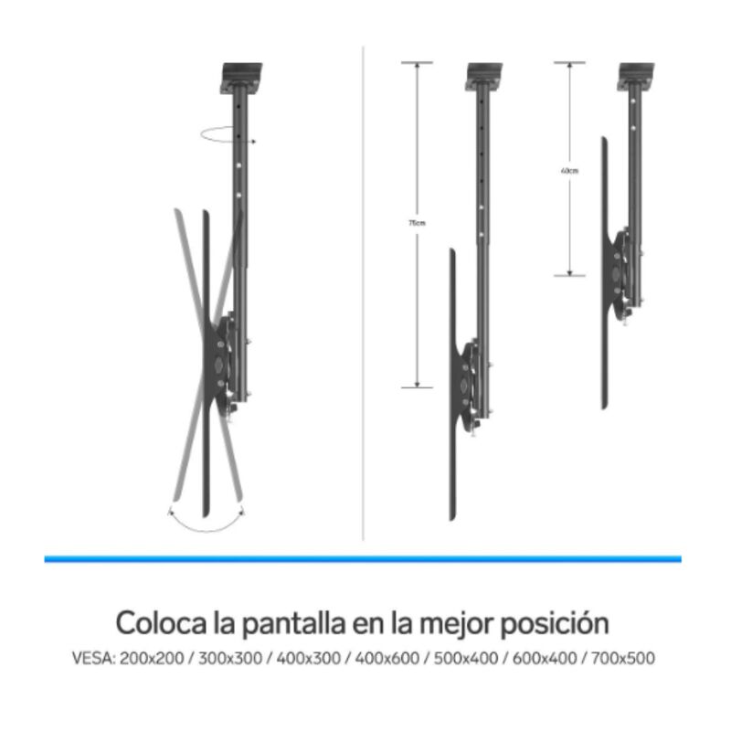 Soporte de techo para pantallas de 32&rdquo; a 83&rdquo; image number null