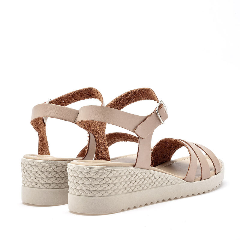 Pravia Sandalia para mujer beige image number null