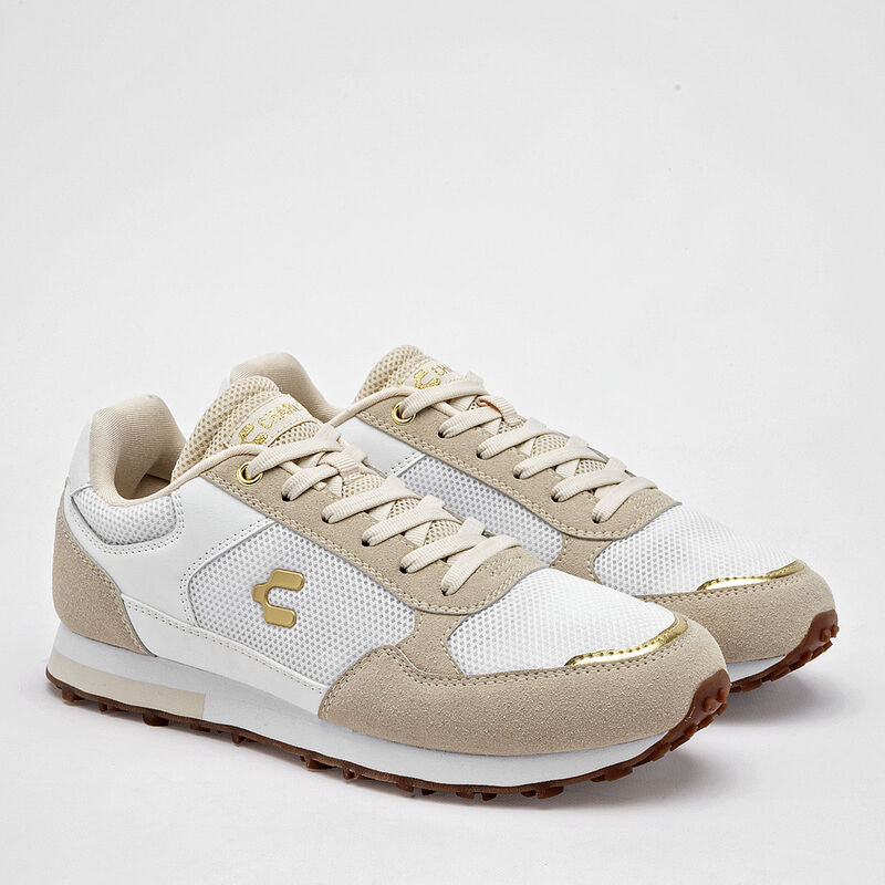 Charly Tenis urbano para mujer blanco beige image number null