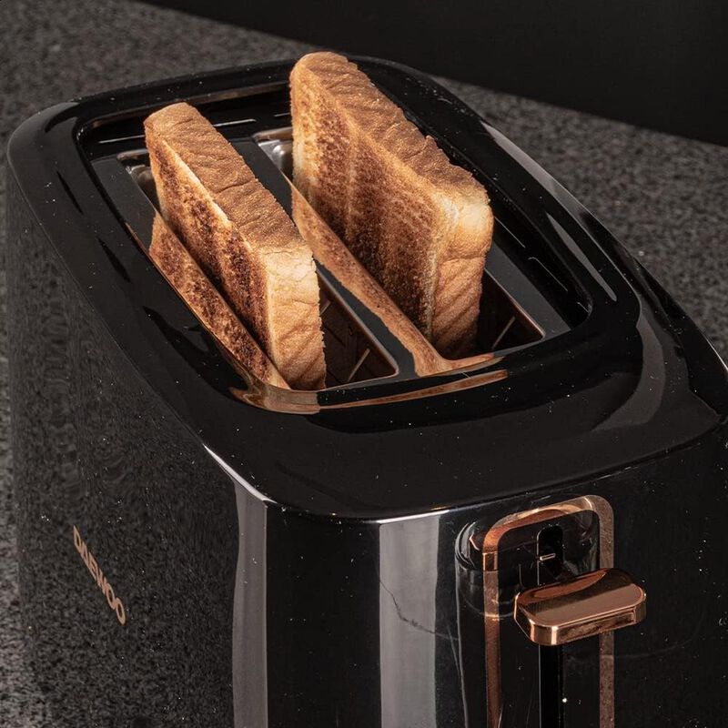 Tostador Pan Bagel 2 Ranuras Daewoo Dst-6564 Re... image number null