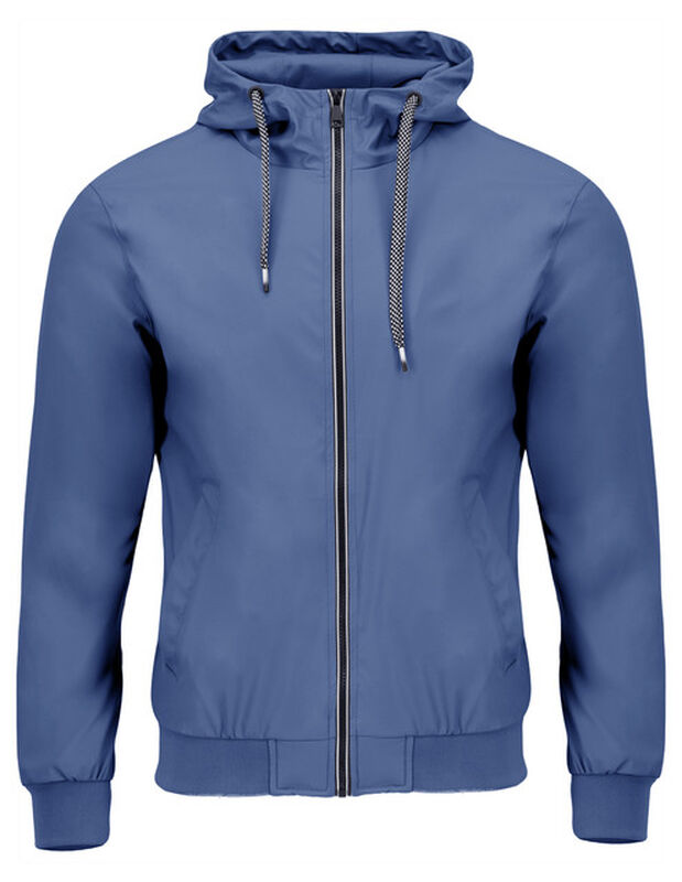 Chamarra Hombre Casual Premium Lisa Con Gorro A... image number null