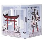 Gabinete Gamer Ocelot White Kitsune, Mid Tower, Micro-ATX, Color Blanco
