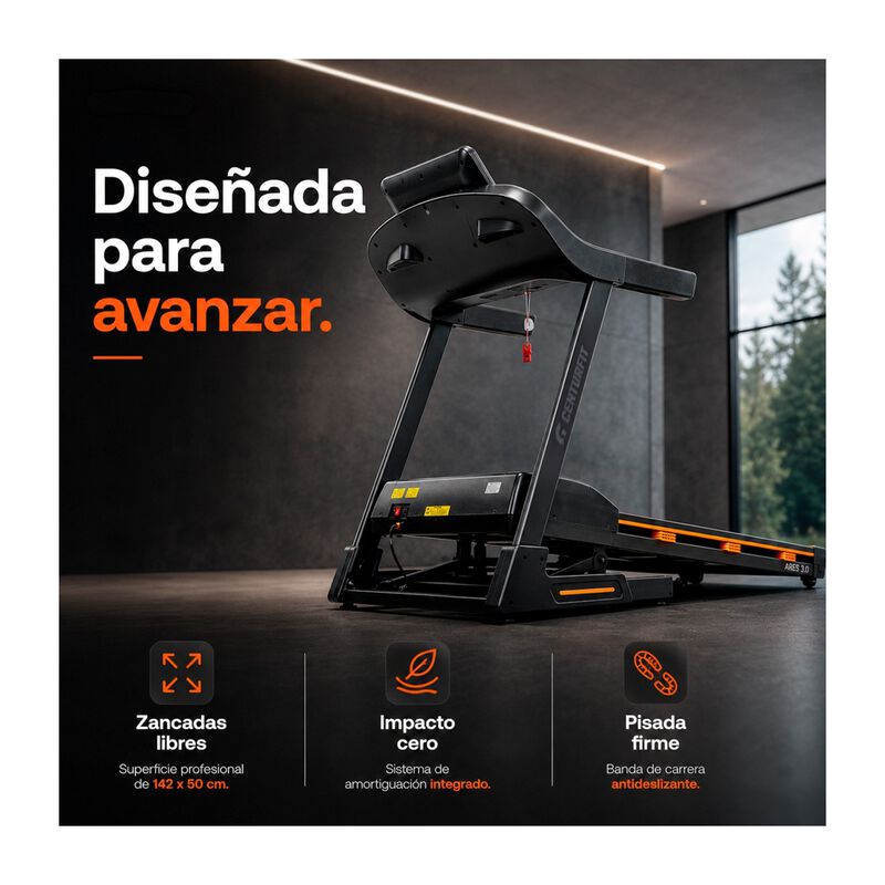 Caminadora Electrica Plegable 4.5hp 18m/h Bluet... image number null