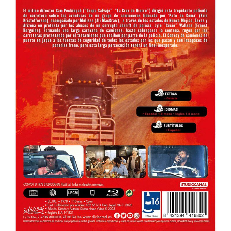 Convoy [Blu-ray] (1978) image number null