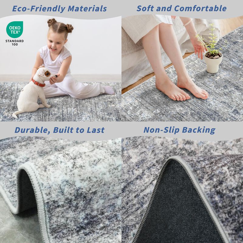 Alfombra Corredor Byyvoo 3x360 cm Lavable Antid... image number null