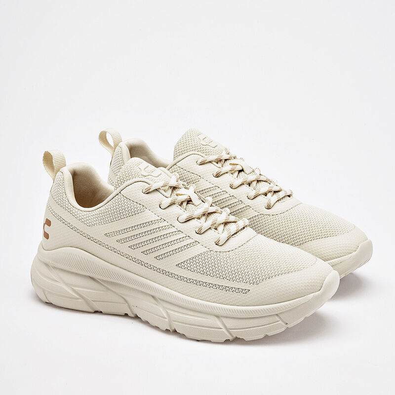 Charly tenis deportivo para mujer beige cod 139... image number null