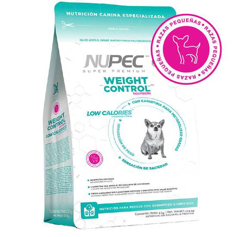 Nupec Perro Weight Control Razas Peque&ntilde;as 8 kg image number null