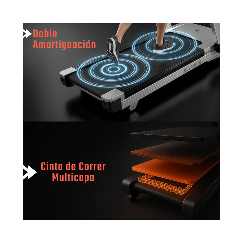 Caminadora Electrica Premium 28niv Autoinclinac... image number null