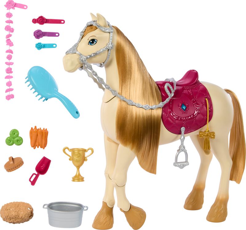 Toy Horse Barbie The Great Horse Chase Con Soni... image number null