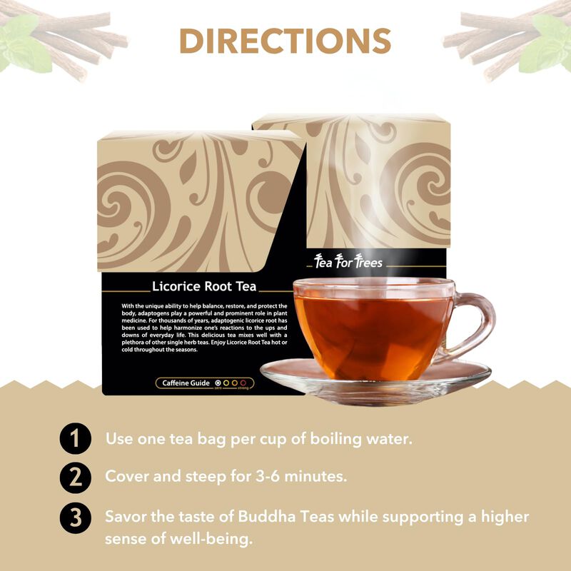 T&eacute; Buddha Teas De Ra&iacute;z De Regaliz 18 Bolsas Sin... image number null