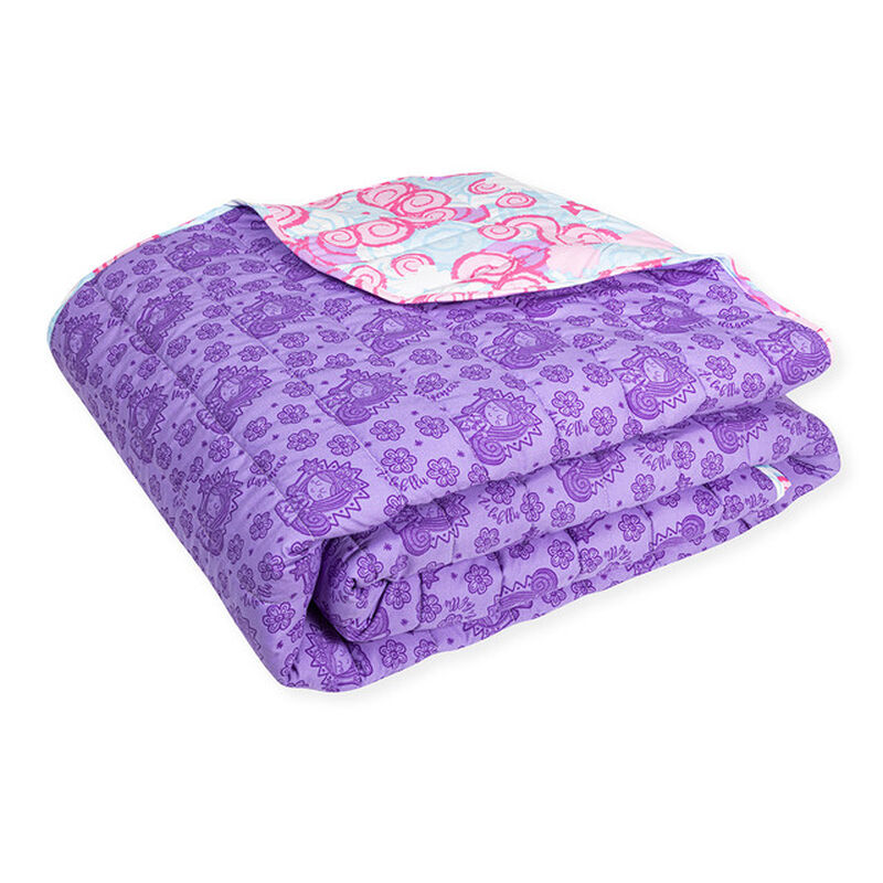 Colcha Individual Virgencita Blue Distroller image number null