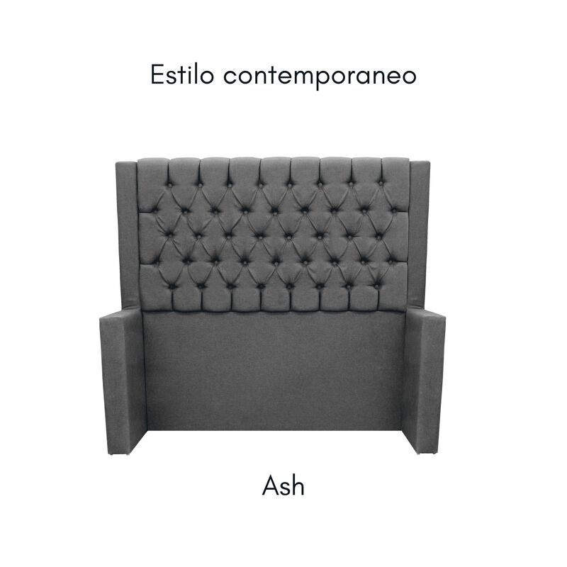 Cabecera Landi Queen Size Ash image number null