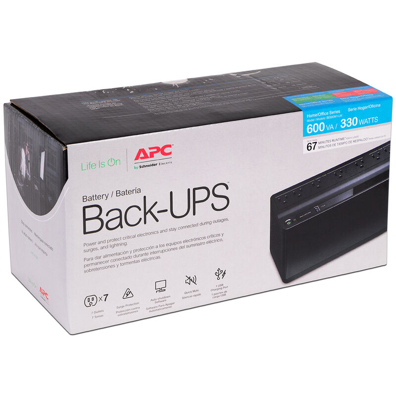 UPS APC BE600M1 de 600VA/330 W image number null