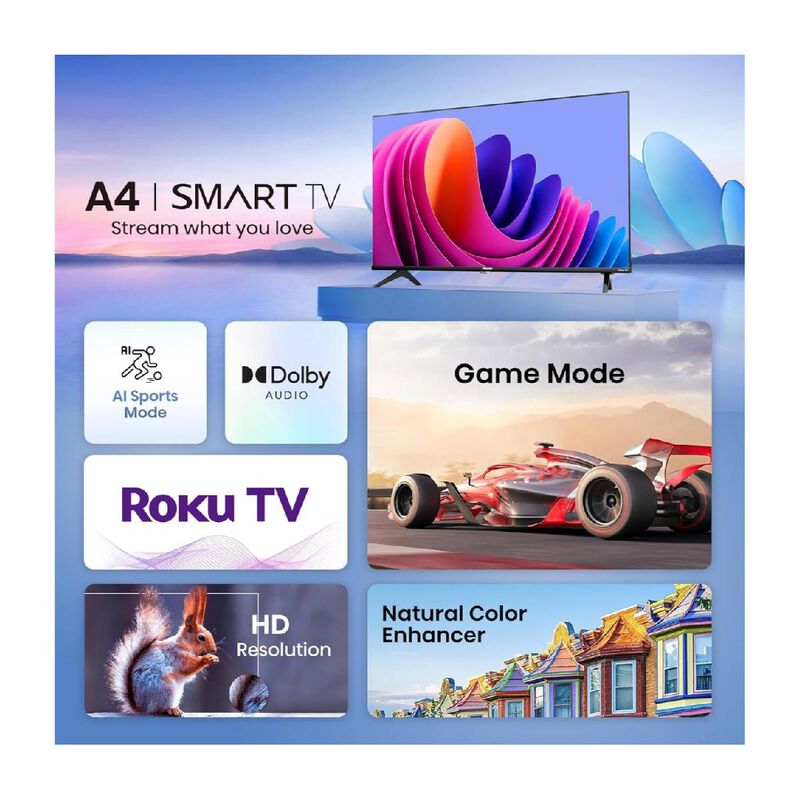 Pantalla TV HISENSE 32 LED 720P 60Hz SMART TV C... image number null